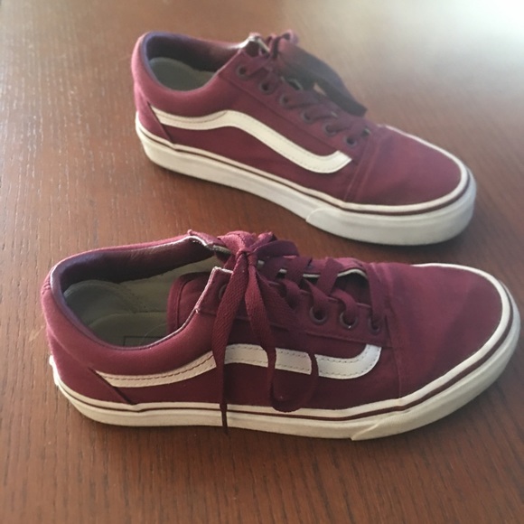 Vans Shoes - Women’s Maroon Vans